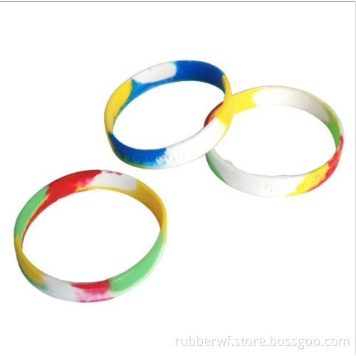 change your status silicone rubber wristband bracelets